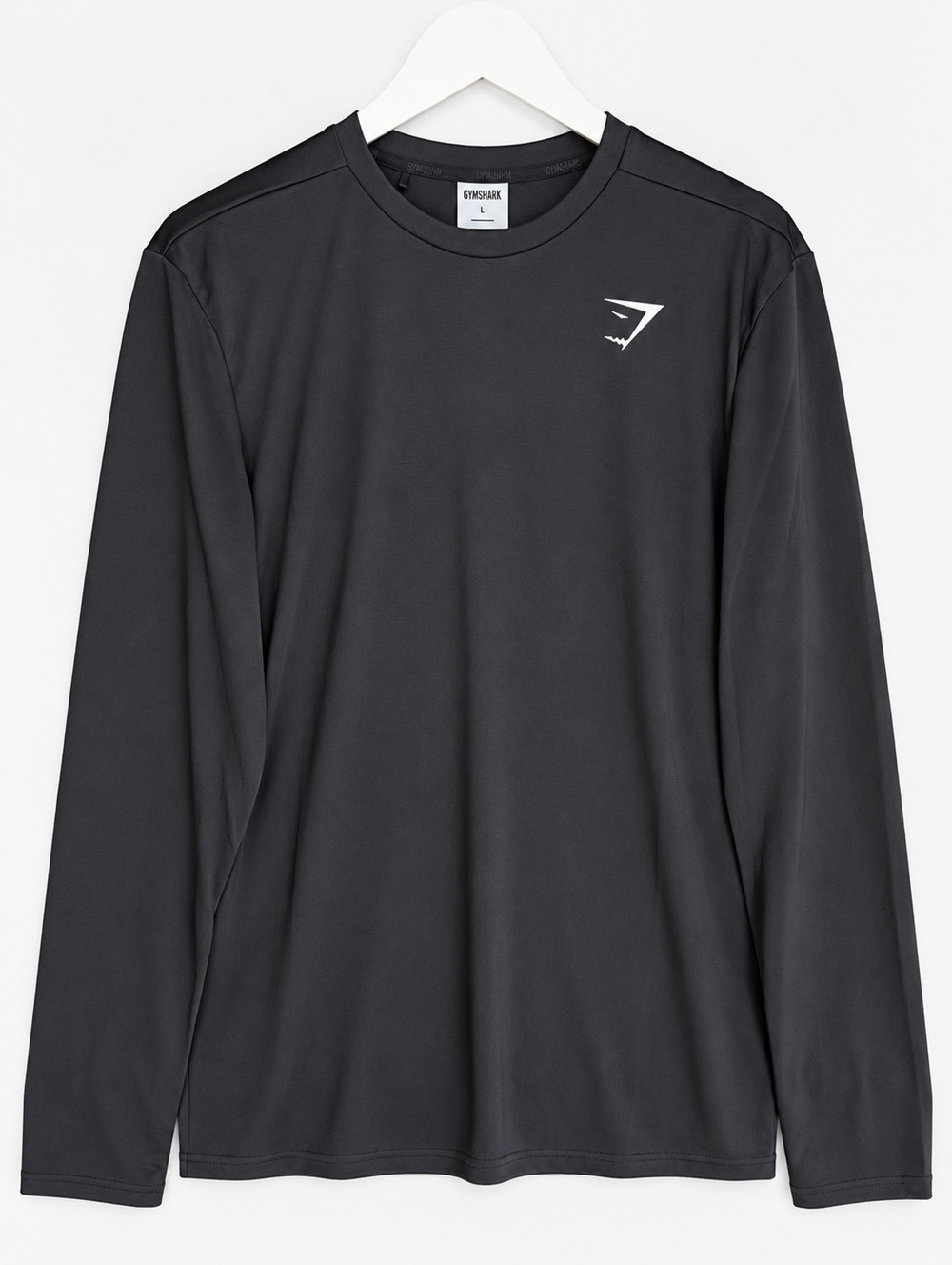Gymshark Arrival Long Sleeve T Shirt Mens L Black A2A1H NWT